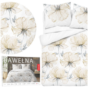 Bedding 220 x 200 3pc Vicenza Cotton pattern 5770B