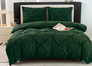 Bedding set 160 x 200 3 pcs Decorative Pleated Pia 02