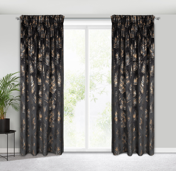 Zasłona 140 x 300 Dekoracyjna Taśma Gloria Cz+Sz