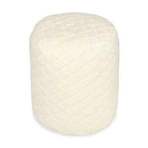 Luxima Decorative pouf Height 45 Romby Ecru