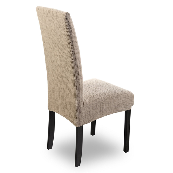 Velvet Chair Cover 35x55x30 Pokr05 Beige