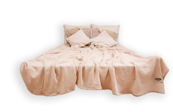 240 x 210 Decorative Muslin Bedspread 15