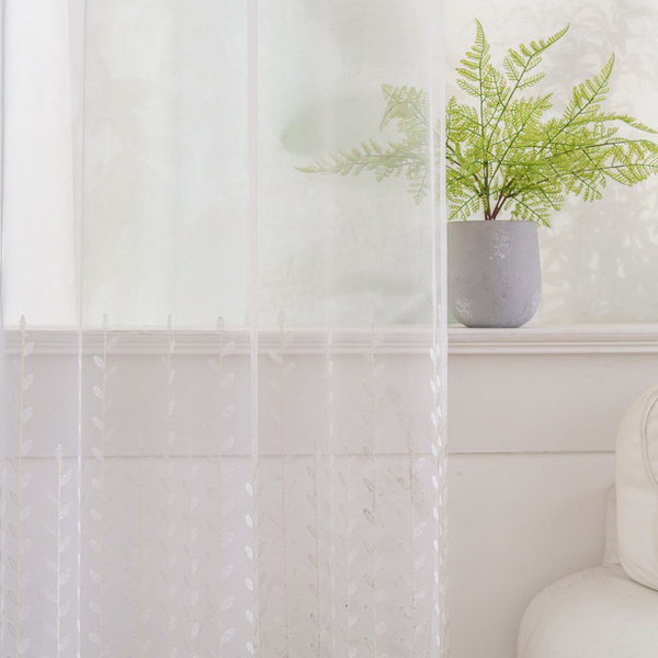 Decorative Curtain 300 x 250 Tape Cruz Voile 02