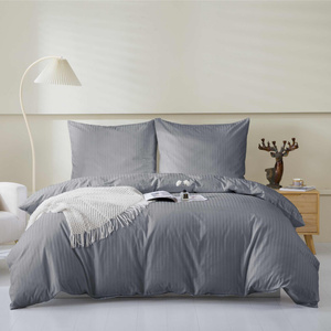 Bedding 220 x 200 3pc Cotton Adamashe Graphite