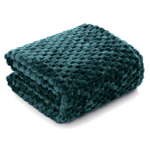 Blanket 200 x 220 Microfiber Embossed Plush Ala 3D Slice 07