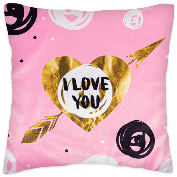 Poszewka 40 x 40 Dekoracyjna Heart Velvet 05