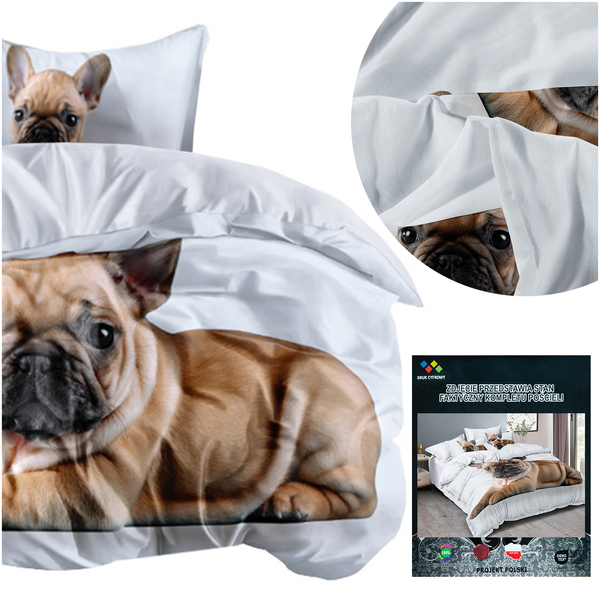 Pościel 140 x 200 2cz Mikrofibra 3D Andreas 3030