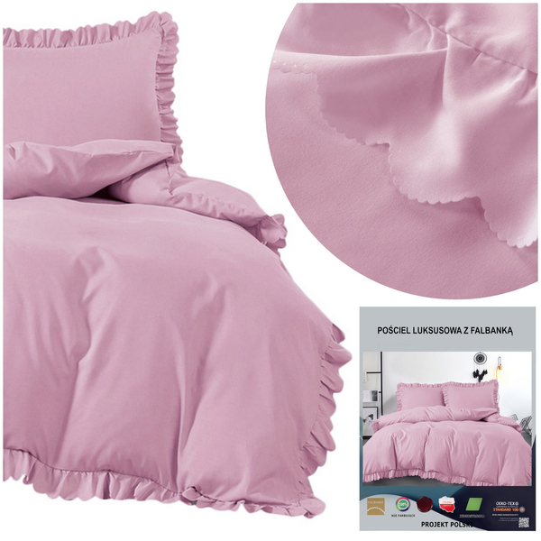 Bedding 140 x 200 2pc with valance Jowita 05