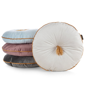 45 x 45 Decorative Velvet Pillow 67A Beige