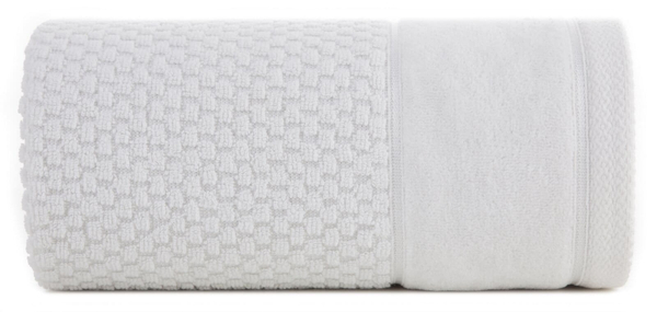 Ręcznik 70 x 140 Kąpielowy Bawełna Frida 03 Biały