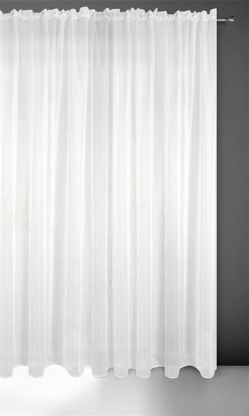 Lucy Decorative Curtain on Tape 200 x 270 White