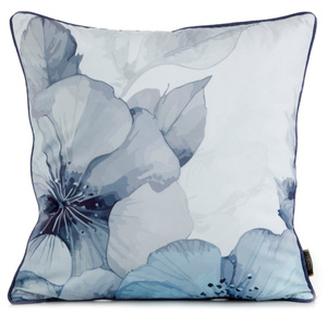 Poszewka 45 x 45 Dekoracyjna Velvet 132 Nieb+Krem