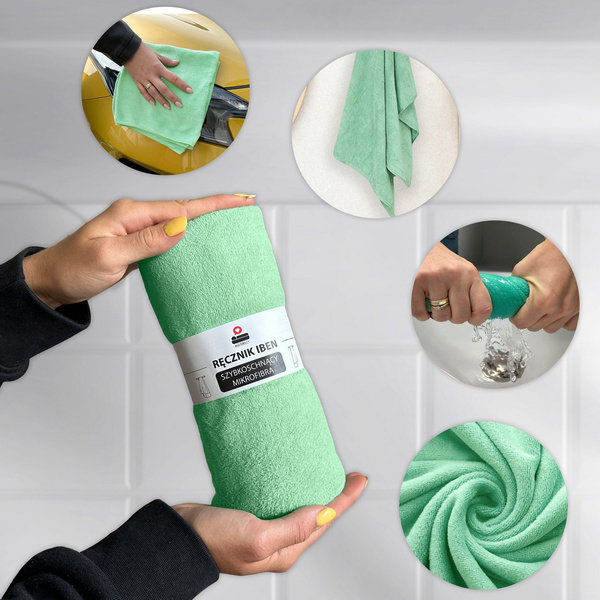 Ręcznik 70 x 140 Szybkoschnący Mikrofibra Iben 19