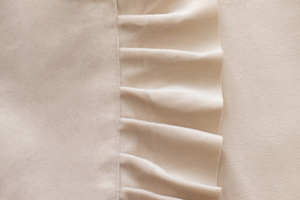 Table Runner 40 x 180 Decorative with Ruffles Ligia 02