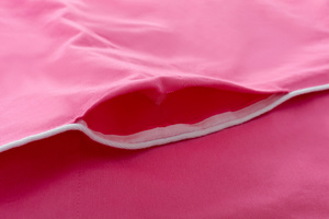 Quilt Pillow 180 x 200 Cotton Andrychowski Pink