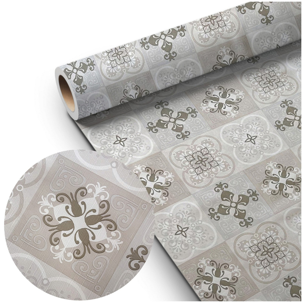 Tablecloth 140 cm Decorative by the Meter Lena 37