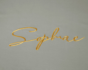 Bedding 160 x 200 4pcs with Areta 04 Embroidery