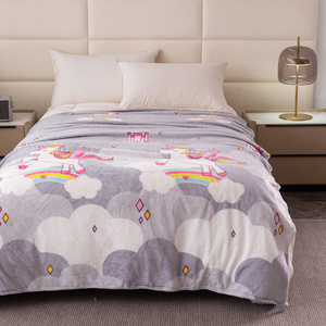 Koc 160 x 200 Mikrofibra Gładka Inger 16