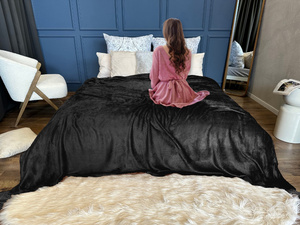 Blanket 200 x 220 Microfiber Solid Juana 01