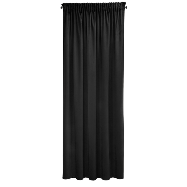Zasłona 140 x 270 Dekoracyjna Pierre Cardin Sibel Czarny