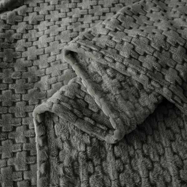 Koc 160 x 200 Mikrofibra Tłoczona Gediz 05