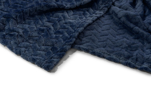 Blanket 200 x 220 Microfiber Embossed Plush Ala Houndstooth 3D 06