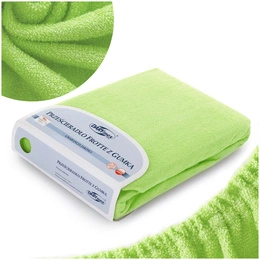 Prześcieradło Frotte z Gumką 051_D Zielony 200x220