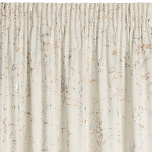Curtain 140 x 270 Velvet Tape Dori Cream
