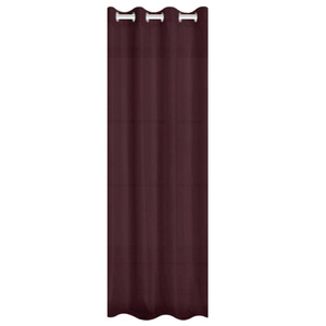 Curtain 140 x 250 Decorative Viva Bordeaux Drawstrings