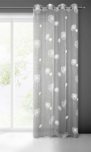 Sabine Decorative Curtain 140 x 250 Biala Przelotka
