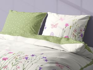 Bedding 160 x 200 3pc Cotton Summer Sleep 019