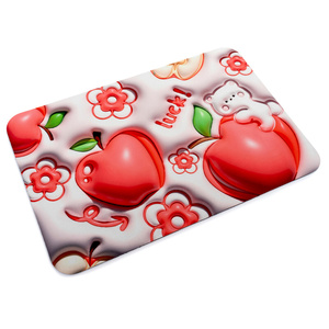 3D anti-slip absorbent bathroom mat Magic 12