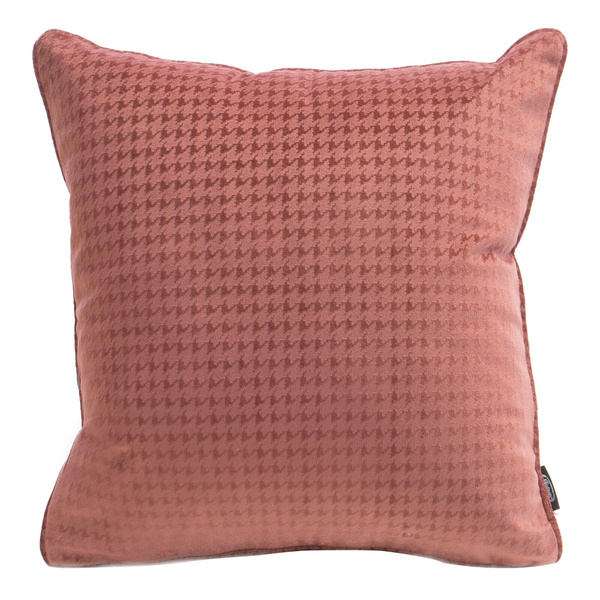 Poszewka 40 x 40 Dekoracyjna Velvet AMELIA Pudrowy