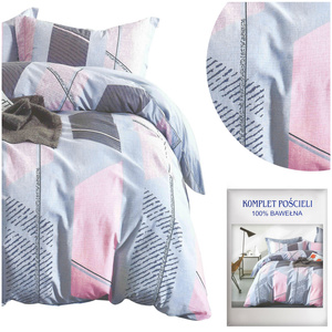 Cotton Satin Bedding No. A1352 200x220NP 3 parts