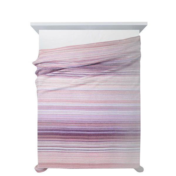 Koc 200 x 220 Bawełniano-Akrylowy Amber1 Pasy P+W