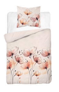 Bedding 140 x 200 2 pcs Asti Satin Cotton 5492A