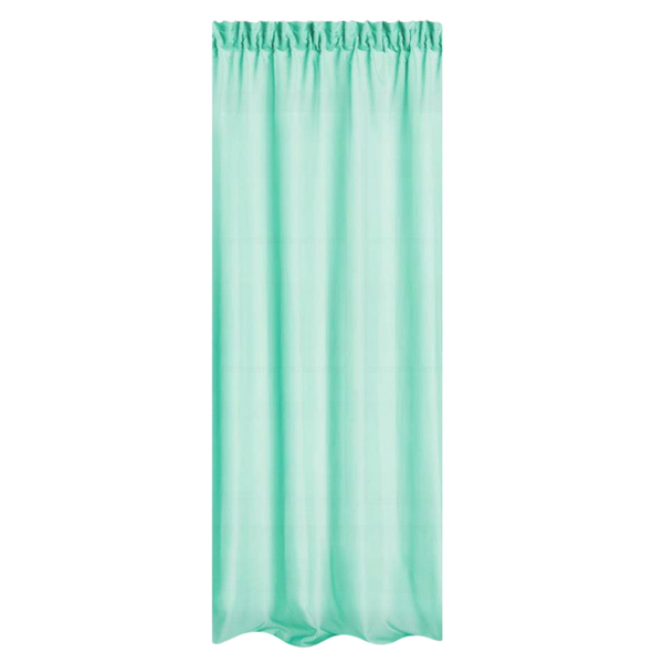 Zasłona 140 x 250 Dekoracyjna Taśma Viva Mięta