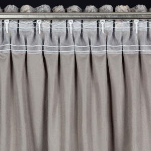 Curtain 135 x 270 Decorative Velvet Tulia Steel