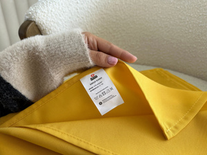 Tablecloth 120x220 Stain-Resistant Surbo Mustard