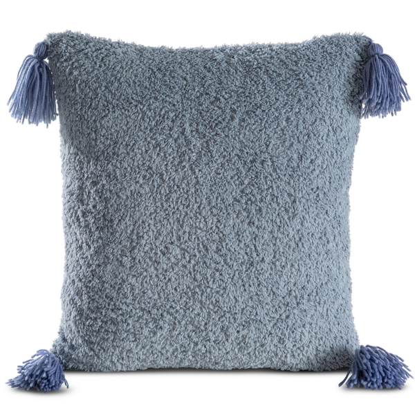 Poszewka 45 x 45 Dekoracyjna Pompony Elda 04 Nieb