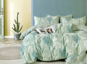 Bedding 160 x 200 3pcs Cotton Satin no. A1653