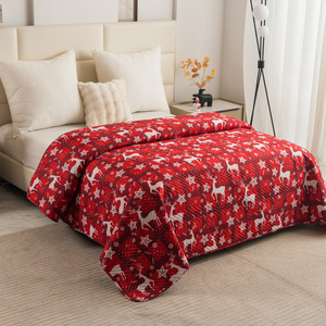 Narzuta 170 x 210 Tłoczona Świąteczna Levent 3231