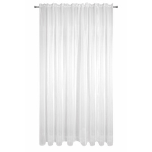 Lucy Decorative Curtain on Tape 140 x 270 White
