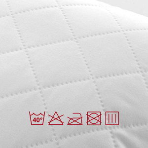 Pillow 60 x 60 Quilted Granulate with Zipper Wiki