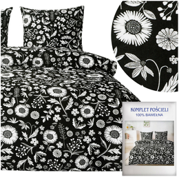 Bedding 160 x 200 3pcs Cotton Satin No. A1735