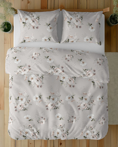 Bedding 220 x 200 3pc Asti Satin Cotton 5233B