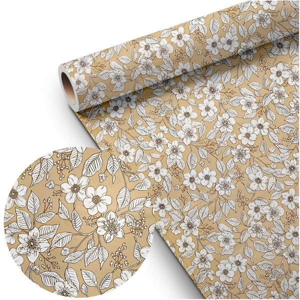 Tablecloth 140 cm Decorative by the Meter Lena 67