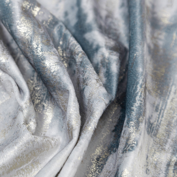 Zasłona 140 x 270 Dekoracyjna Velvet Tina Srebrny