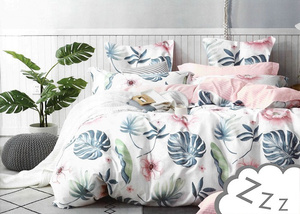 Cotton Satin Bedding No. A1332 160x200NP 3 parts