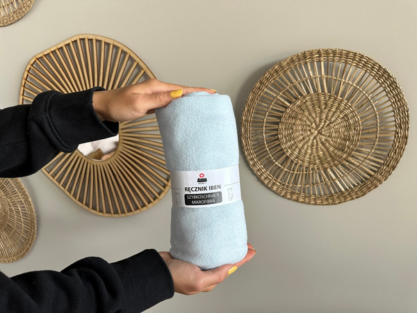 Towel 70 x 140 Quick-Drying Microfiber Iben 12